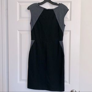 Banana Republic Dress - Size 4 - Black and Gray / Blue
